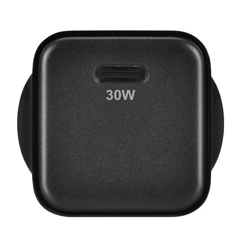 Bonelk 30W PD USB-C Wall Charger + Easy Grip Cable - Black - Digital3d.com.au